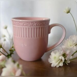 Roman Retro Dusty Pink Ceramic Mug